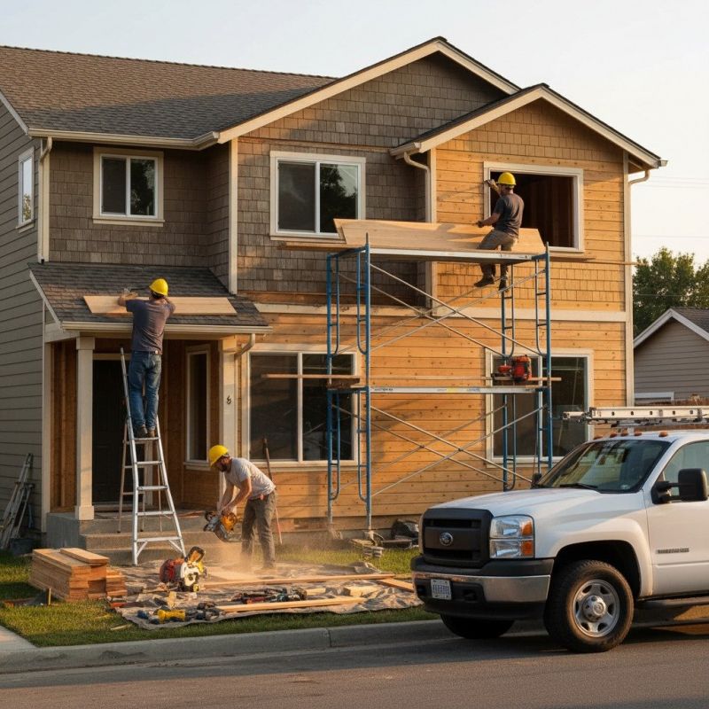 Board Siding Repair detail