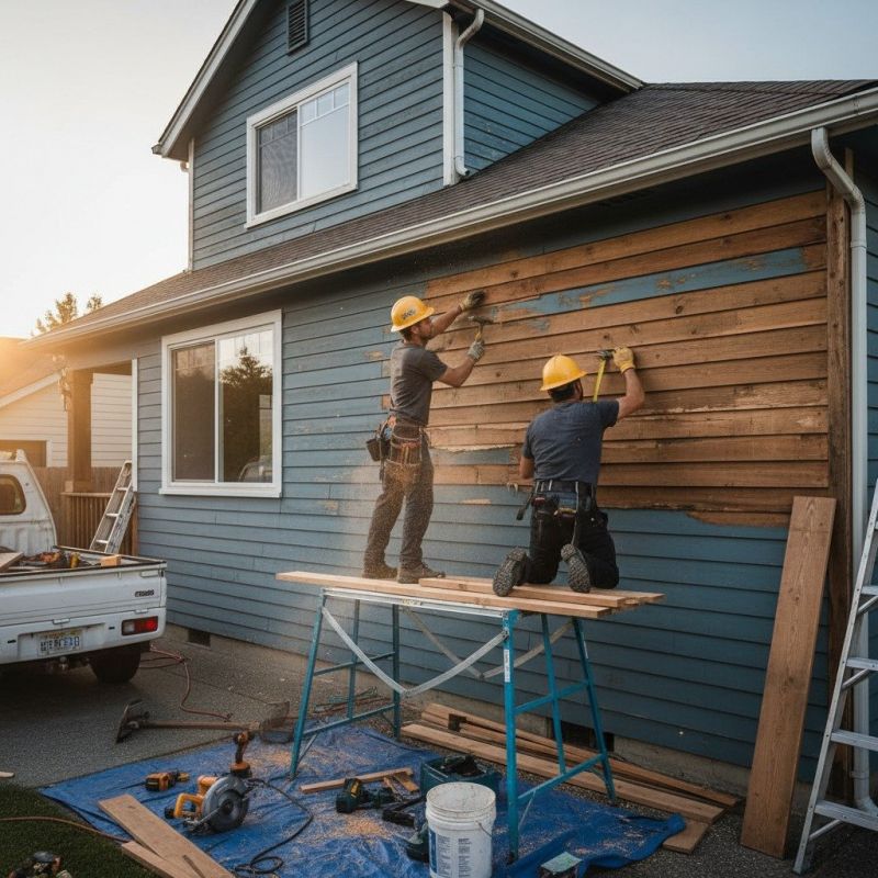 Board Siding Repair detail